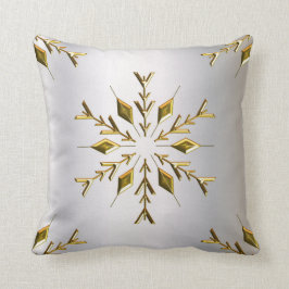 Cojín Decorativo Estrellas de Navidades dorados