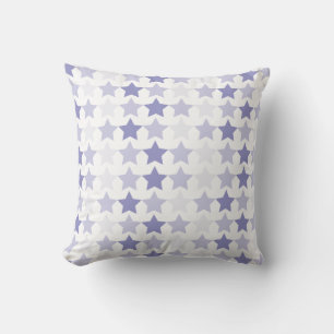 Cojín Decorativo Estrellas de Ombre Azul Patriótico