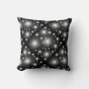 Cojín Decorativo estrellas de plata