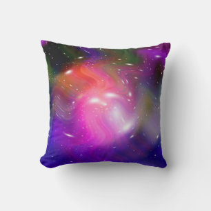 Cojín Decorativo Estrellas de un planeta y galaxia