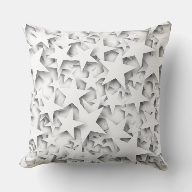 Cojín Decorativo Estrellas Frías (Anverso)