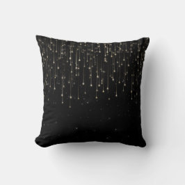 Cojín Decorativo Estrellas Fugaces Brillantes Fiesta de Compromiso 
