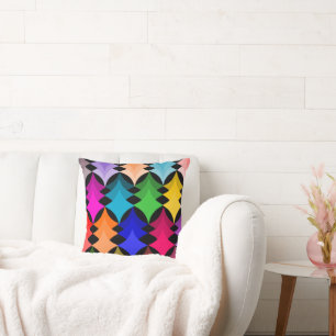 Cojín Decorativo Estrellas modernas de mediados del siglo