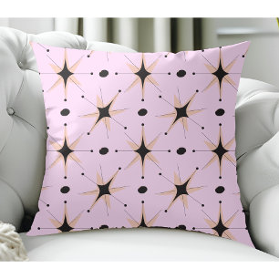 Cojín Decorativo Estrellas modernas retro de mediados del siglo Rub