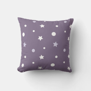 Cojín Decorativo Estrellas moradas