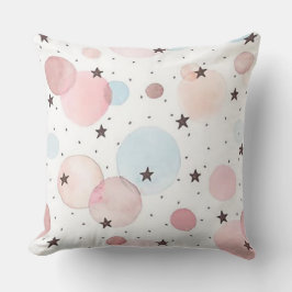 Cojín Decorativo Estrellas y círculos