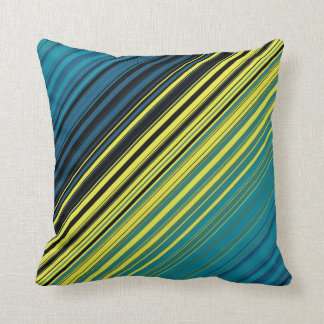 Cojín Decorativo Estribos multidiagonales verde mag