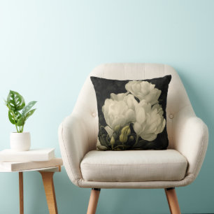 Cojín Decorativo Estudio de una flor peónica