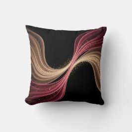 Cojín Decorativo Eternal Flow of Love — Abstract Romantic Art