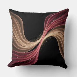 Cojín Decorativo Eternal Flow of Love — Abstract Romantic Art