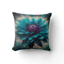 Ethereal Blue Dahlia