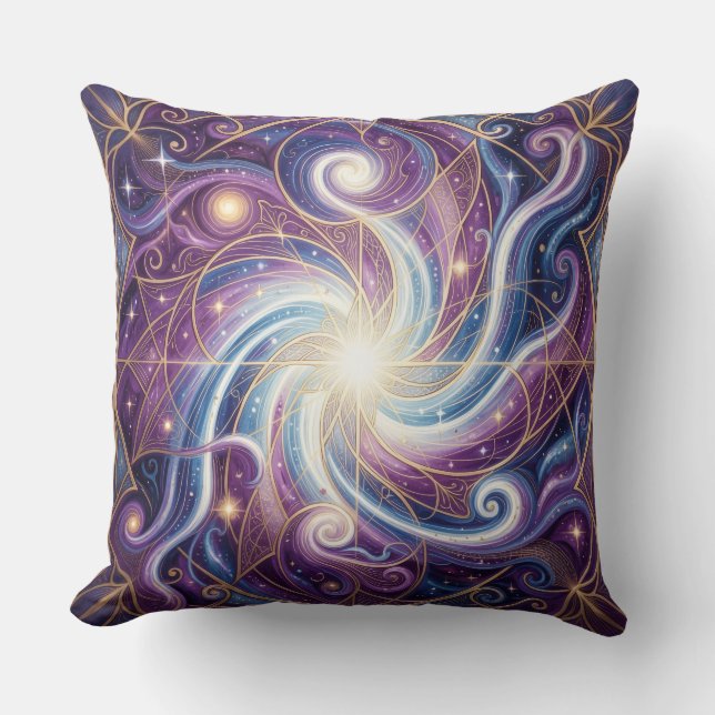 Cojín Decorativo Ethereal Vision – Beyond Reality38 (Anverso)