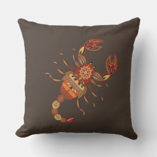 Cojín Decorativo Ethnic Floral Scorpion