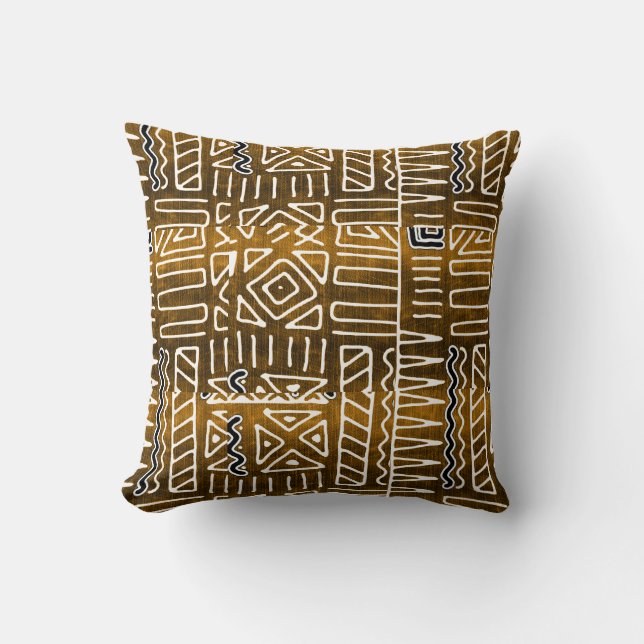 Cojín decorativo étnico (Anverso)