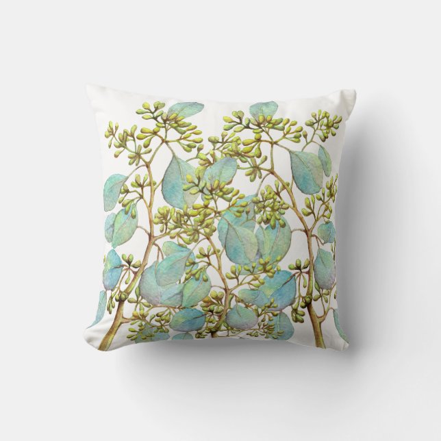 Cojín Decorativo Eucalyptus sembrado 01 (Anverso)