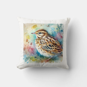 Cojín Decorativo Eurasian skylark 310724AREF131 - Watercolor