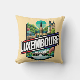 Cojín Decorativo Europa de Luxemburgo