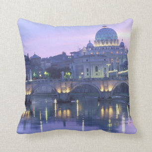 Cojín Decorativo Europa, Italia, Roma, El Vaticano. San Pedro