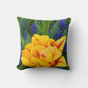 Cojín Decorativo Europa, Países Bajos, Lisse. Tulipanes