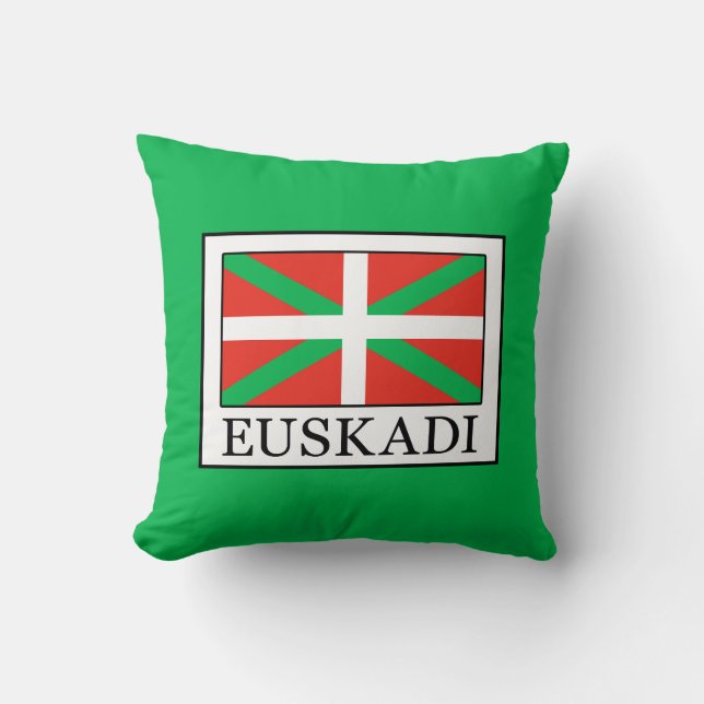 Cojín Decorativo Euskadi (Anverso)