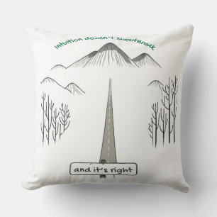 Cojín Decorativo Even Broken, I Still See – Abstract Eye Design