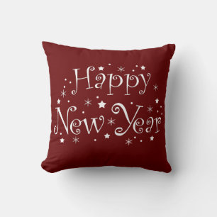 Cojín Decorativo Evento de Celebración de Año Nuevo