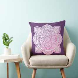 Cojín Decorativo Everbloom Mandala Throw Pillow