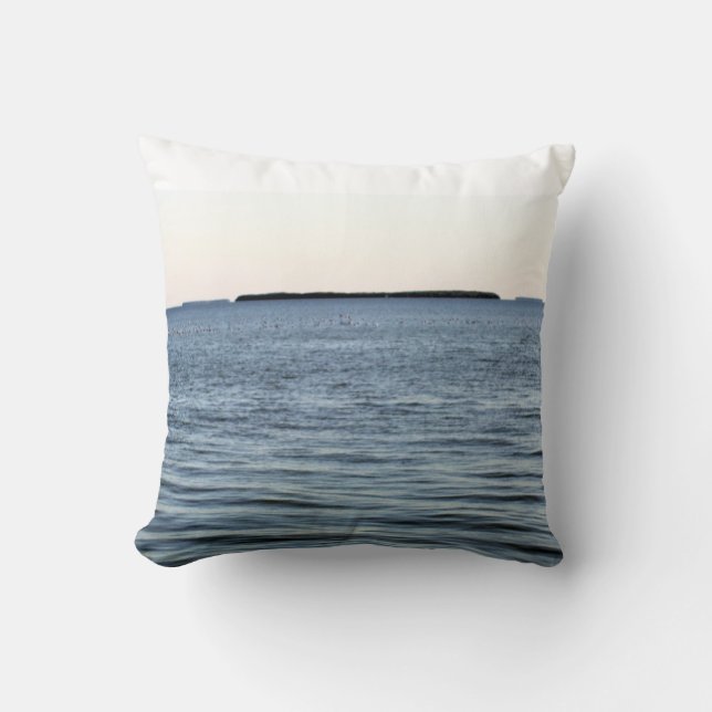 Cojín Decorativo Everglades Blue Horizonte Tranquilo (Anverso)