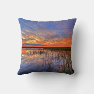Cojín Decorativo Everglades Coloridos, Florida,