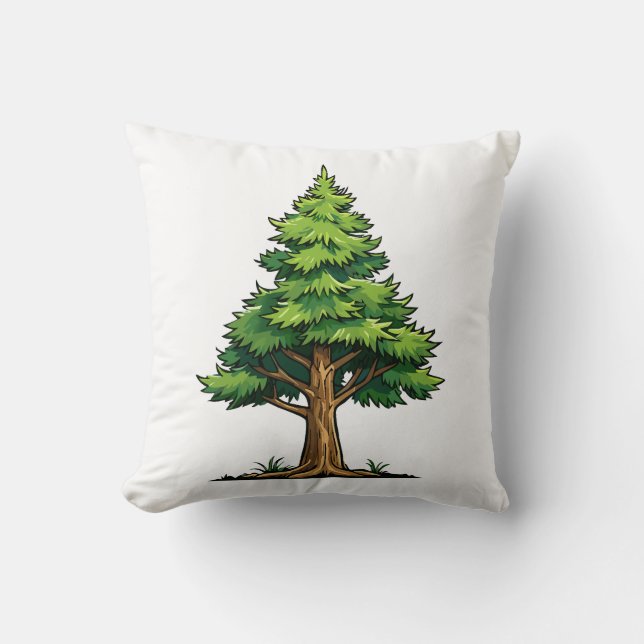 Cojín Decorativo Evergreen forest (Anverso)