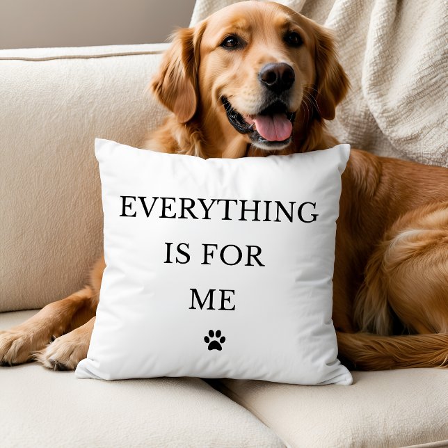 Cojín Decorativo Everything Is For Me Throw Pillow (Subido por el creador)