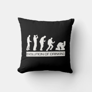 Cojín Decorativo Evolución de Beber