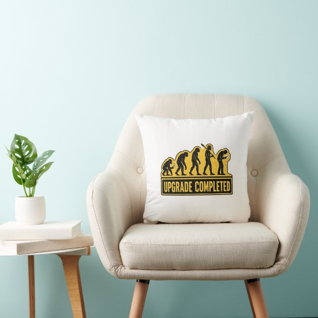 Cojín Decorativo Evolución Divertida Completada  (Silla)