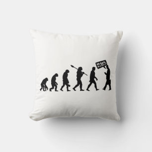 Cojín Decorativo Evolución Ironía Silueta