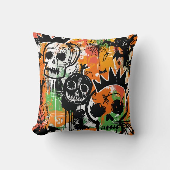 Cojín Decorativo ExDesigner | Personalización | Halloween (Anverso)