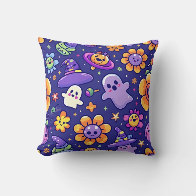 Cojín Decorativo ExDesigner | Personalización | Halloween (Anverso)