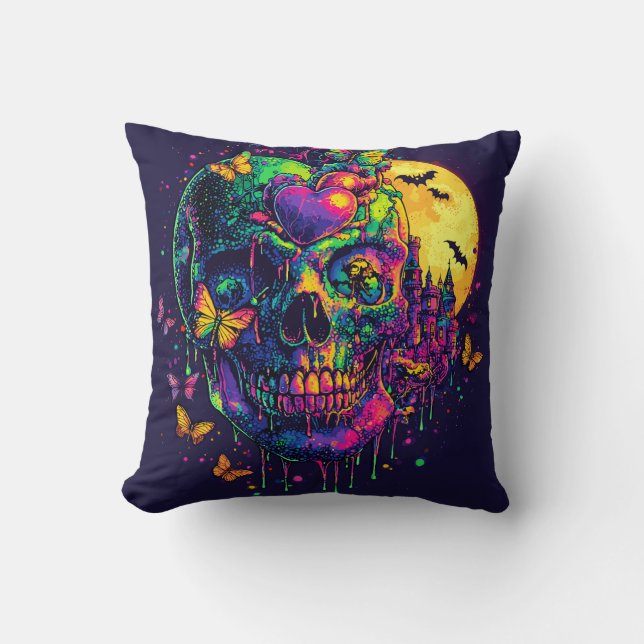 Cojín Decorativo ExDesigner | Personalización | Halloween (Anverso)
