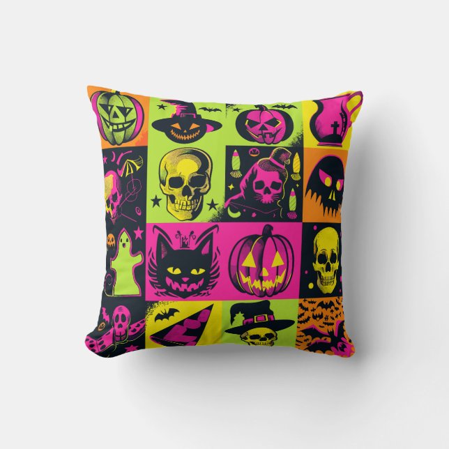 Cojín Decorativo ExDesigner | Personalización | Halloween (Anverso)