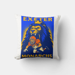 COJÍN DECORATIVO EXETER MONARCHS FOOTBALL - CALIFORNIA.  