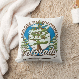 Cojín Decorativo Explora el Wilderness, Colorado