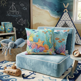 Cojín Decorativo Exploradores bajo el mar