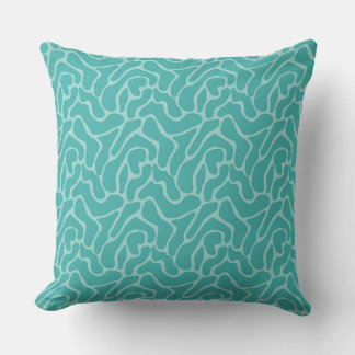 Cojín Decorativo Explore Seamless Turquoise Patterns 