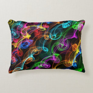 Cojín Decorativo Explosión de luz colorida
