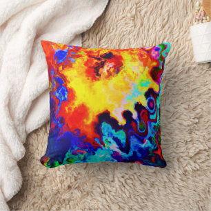 Cojín Decorativo Explosión de patrón colorido