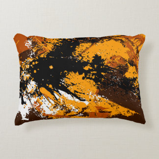 Cojín Decorativo Explosión de tinta: salpicaduras de resplandor col