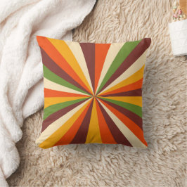 Cojín Decorativo Explosión Solar Retro