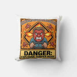 Cojín Decorativo Explosive Temper Trucker | ADR digital download