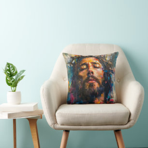 Cojín Decorativo Expressionismo de Jesucristo