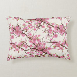 Cojín Decorativo Exquisitos florines de cerezo rosa