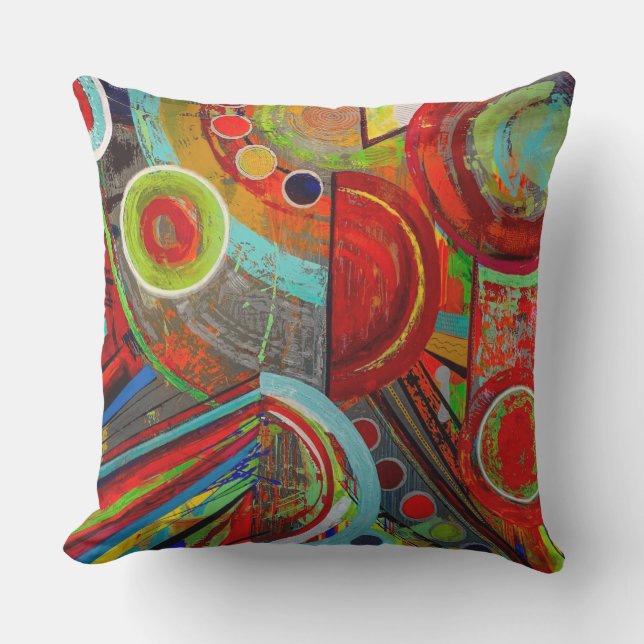 Cojín decorativo exterior fracturado 20 x 20 (Anverso)